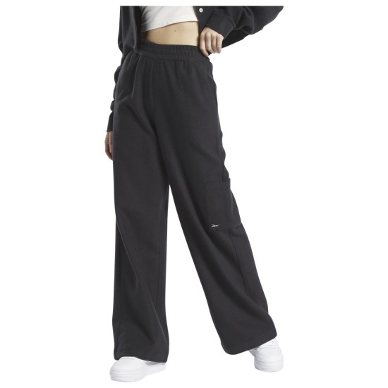 Reebok Γυναικείο παντελόνι φόρμας Fleece Wide leg Reebok Γυναικείο παντελόνι φόρμας Fleece Wide leg